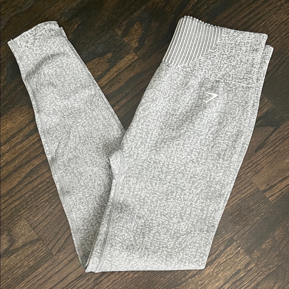 Gymshark Grey Marl High Waisted leggings size medium